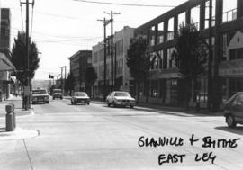 Granville and Smithe [Streets looking east]