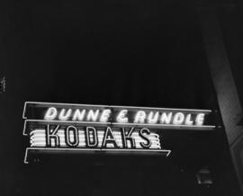 Neon Signs : 24 signs [Dunne and Rundle, Kodaks]