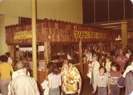 Bar-B-Q Ribs and Beans concession stand