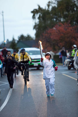 Day 001, torchbearer no. 109, Sall Y - Tian Oak Bay