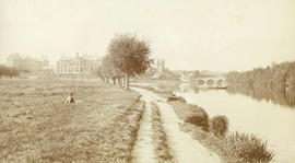 [View of] Church and Bridge