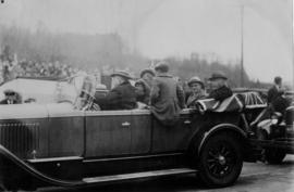 First car to cross the Second Narrows bridge : November 7, 1925