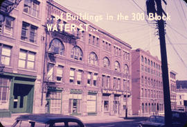 . . . of Buildings in the 300 block Water Street