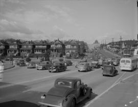 Street scenes : Burrard Bridge entrance north side