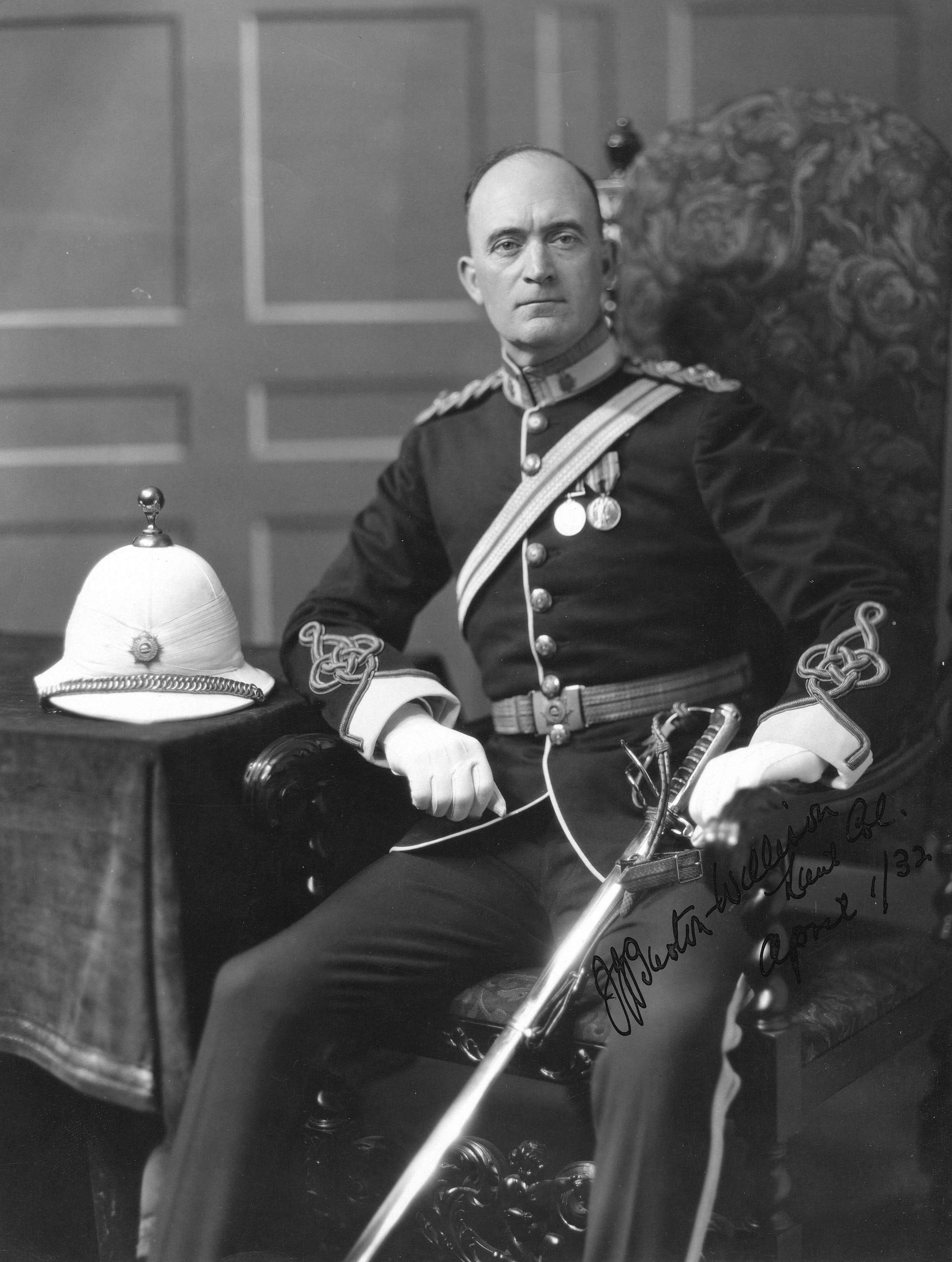 Lieutenant Colonel John James Burton-Willison] - City of Vancouver Archives