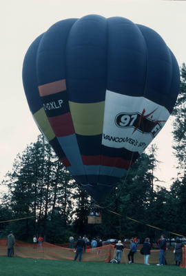 Hot air balloon at the Centennial Commission's Canada Day celebrations