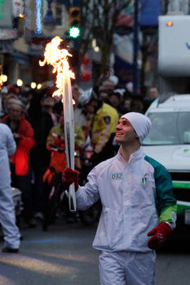 Day 106, torchbearer no. 032, Michael W - Vancouver