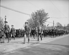 King's Jubilee parade and medal ceremony [Military parade in the street]