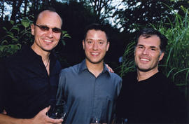 Arthur Erickson home fundraiser for VAM [Vancouver AIDS Memorial] : Darren Lamb, Jean