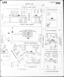 Plate 123 [Victoria Drive to Eigth Avenue to Scotia Street to Eleventh Avenue]