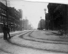 [Hastings Street looking east from Granville Street]