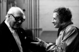 Andrés Segovia and Marcel Marceau in Vancouver