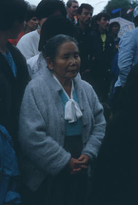 Woman at the Centennial Commission's Canada Day celebration