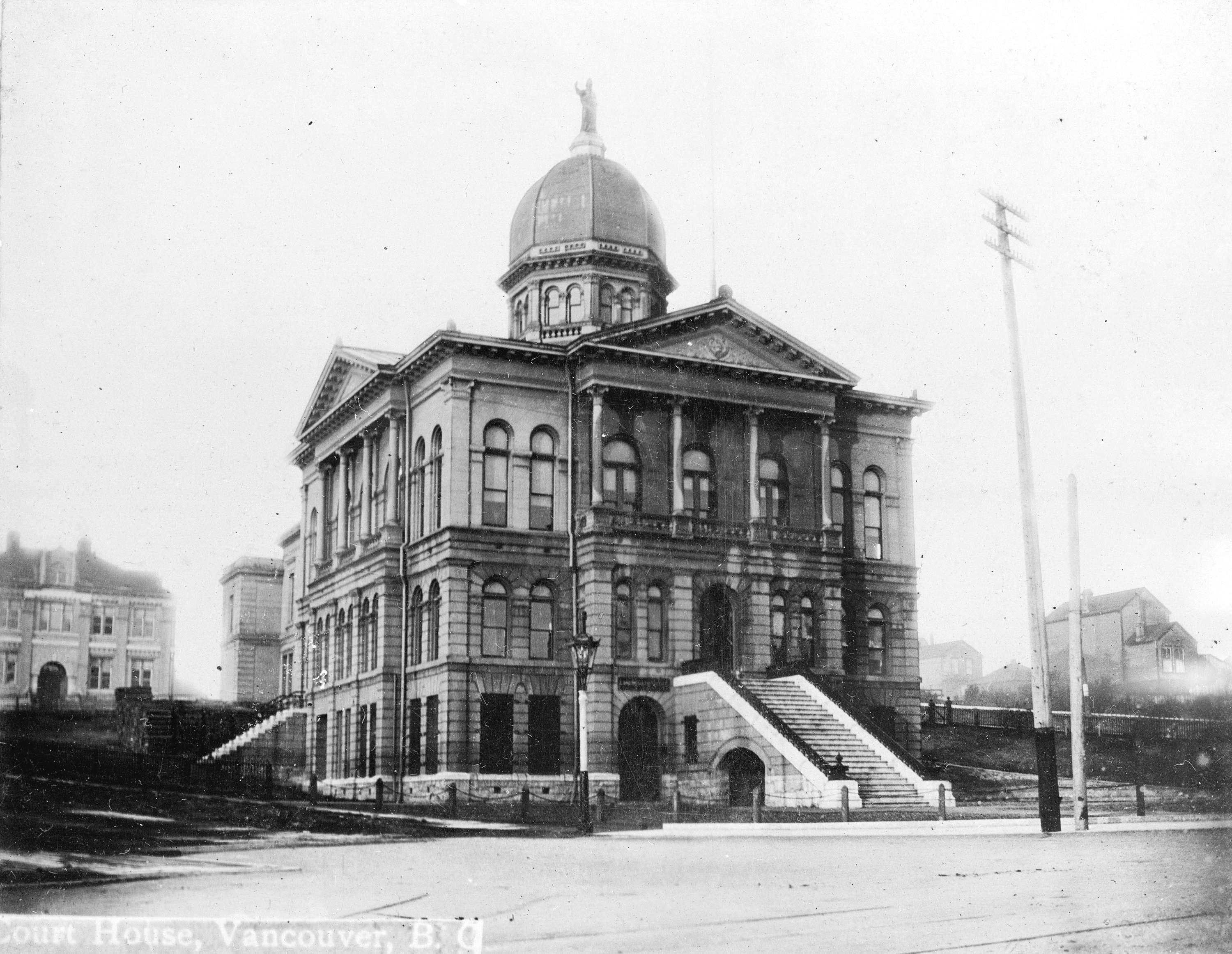 Court House, Vancouver B.C. City of Vancouver Archives