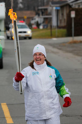 Day 037, torchbearer no. 069, Lynn K - Quebec