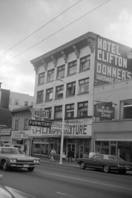 [1125-1127 Granville Street - Hotel Clifton]