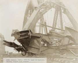 300 foot span on drydock, showing former south west corner : January 11, 1931