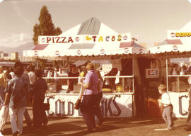 Pizza-Taco concession stand on grounds