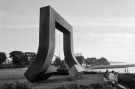 "Gate to the Northwest Passage" sculpture by Chung Hung, Vanier Park