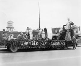 Kitsilano Chamber of Commerce float in a parade