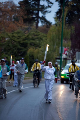 Day 001, torchbearer no. 106, Melody Zaleschuk - Oak Bay