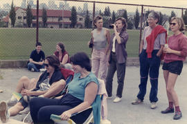 VLC [Vancouver Lesbian Connection] at LIL softball tournament