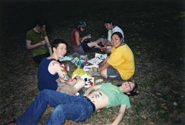 GAB youth group camping at Alice Lake