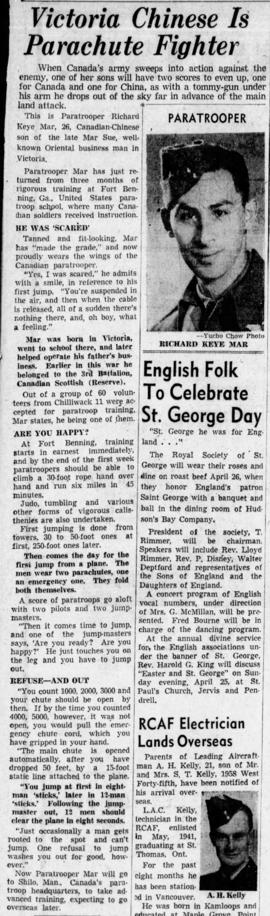 1943-04-14 - Vancouver Sun [news clipping]