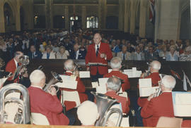 Salvation Army Band performs at St. Andrew's Wesley Church