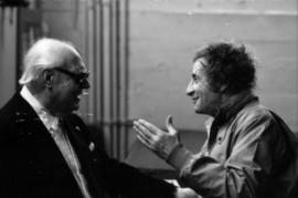 Andrés Segovia and Marcel Marceau in Vancouver