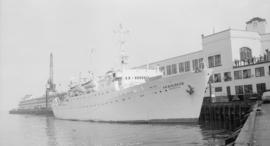 M.S. A.I. Voeykov [Russian ship at Pier B]