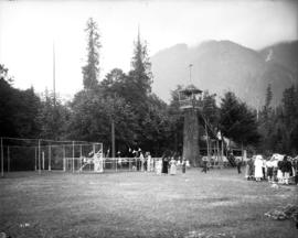 Bowen Island playground and lookout