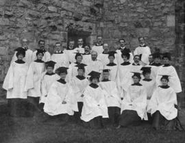 Church choir portrait