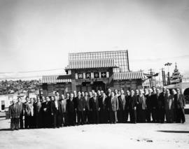 Group portrait of officials