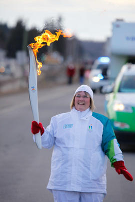 Day 092, torchbearer no. 019, Patty A - Quesnel