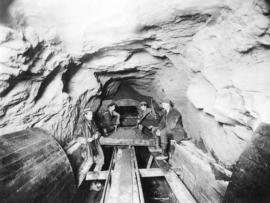 [Sewer tunnel construction at 14th Avenue east of Woodland Drive]