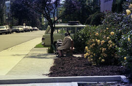 Strathcona/West End [People on bench]