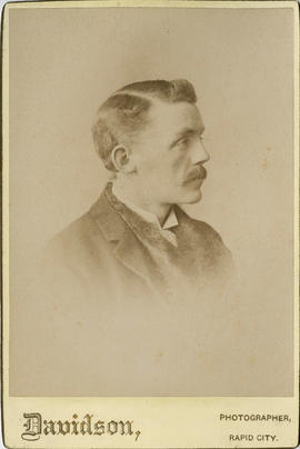 Portrait of unidentified man