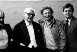 Andrés Segovia and Marcel Marceau in Vancouver