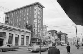 [View of the north side of the 200 block of East Hastings Street]
