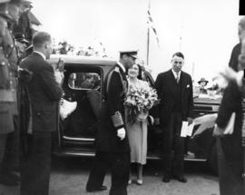 [King George VI and Queen Elizabeth]