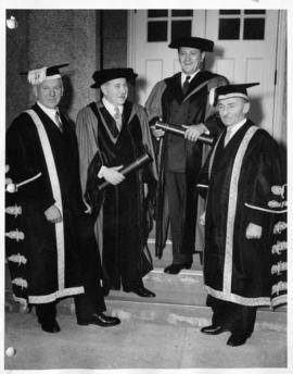 University of British Columbia honorary degree recipients and officials, autumn congregation