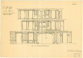 Port and starboard elevations