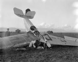 Aeroplane Crash at Minoru Park