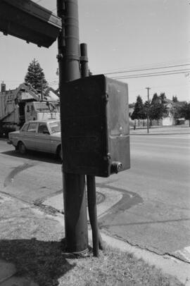 Granville [Street] and 57th [Avenue traffic controller, 1 of 2]