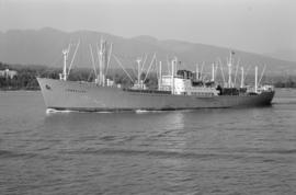 Outward bound [Ferncliff leaving the harbour]