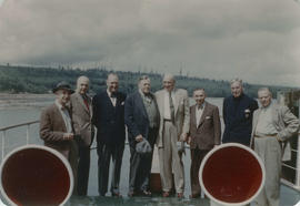 Eric W. Hamber and friends aboard the Vencedor