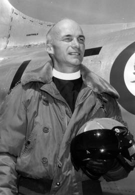 Roman Catholic Father, Flight Lieutenant J.K. Goldie of Comox, B.C.