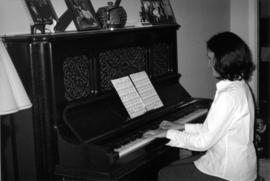 Playing original McCleery piano