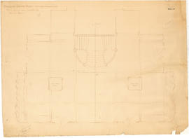 Plan of shelter deck companion way